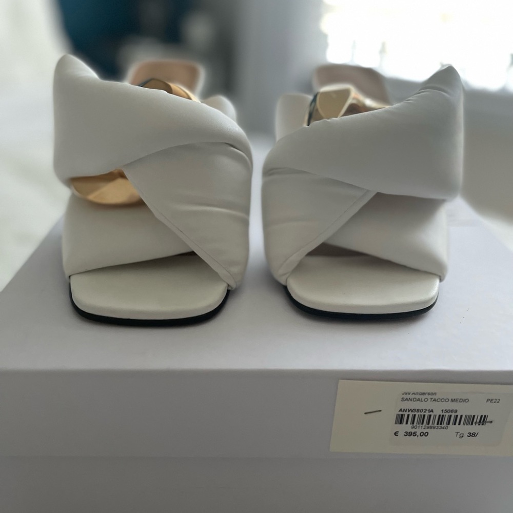 JW Anderson Chain Twist Slip-On Sandals